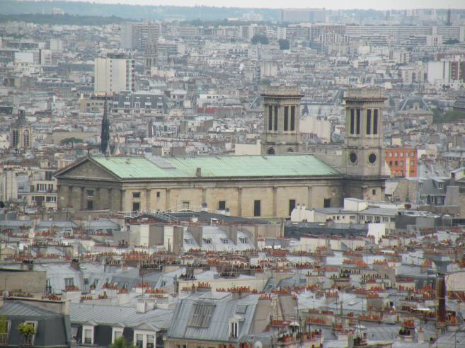  cheminées et toits de Paris, Eglise Saint-Vincent de Paul